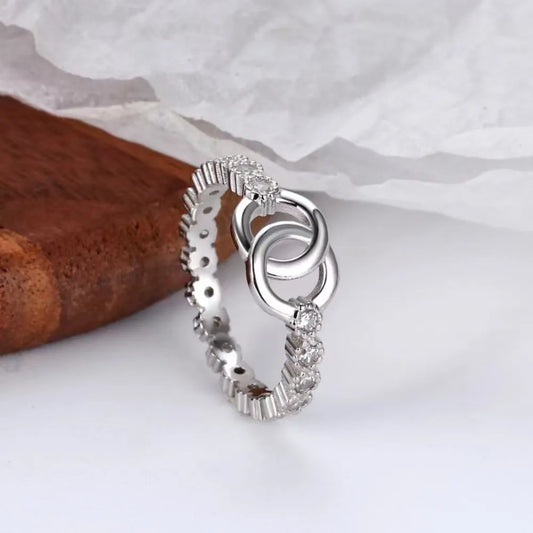Silver Whim | 925 Sterling Silver Zircon Ring