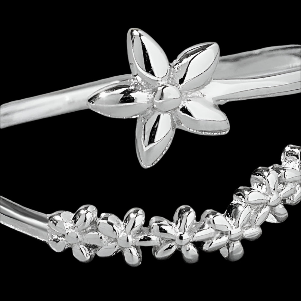 925 Sterling Silver Blossom Bloom Ring