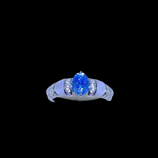 Premierify Ring – Sparked Devotion | 1 Ct. Moissanite Sterling Solitaire