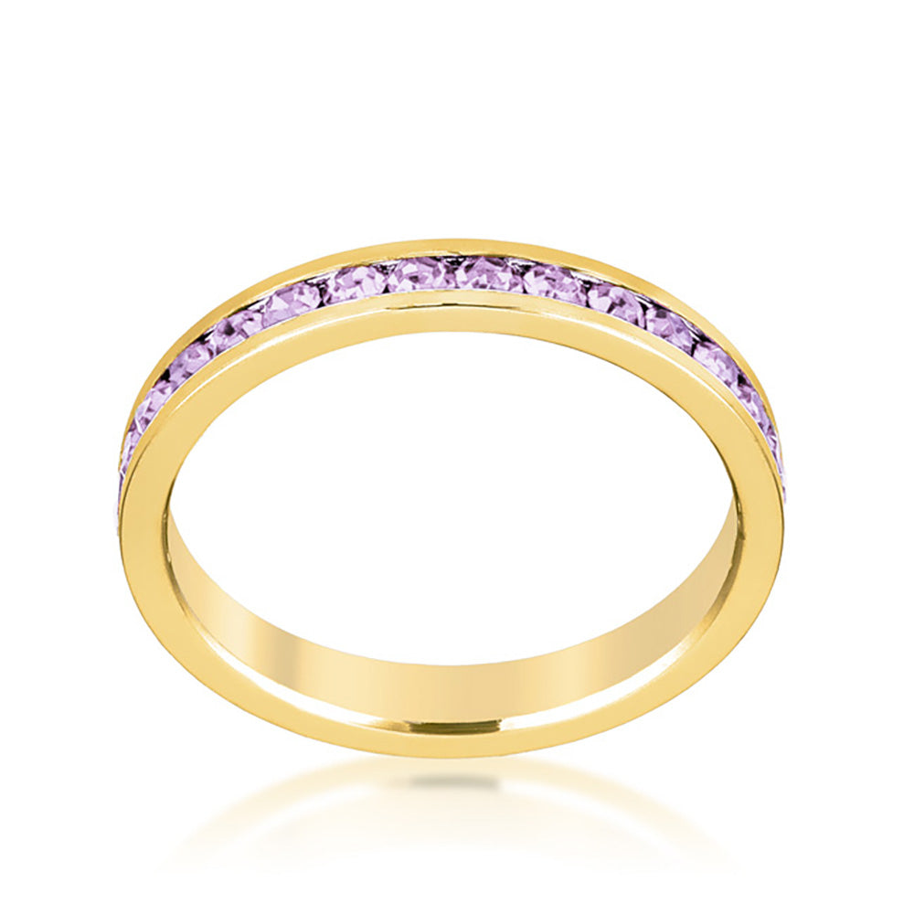 Premierify Ring – Lavender Ice | Lavender Crystal Eternity Ring