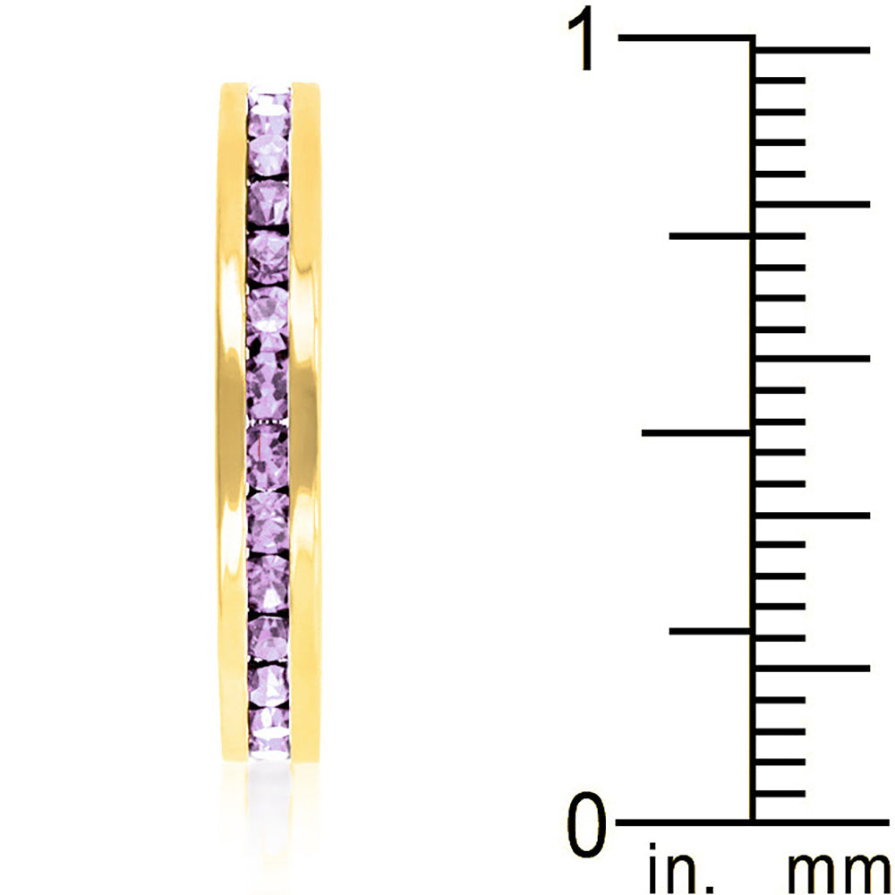 Premierify Ring – Lavender Ice | Lavender Crystal Eternity Ring