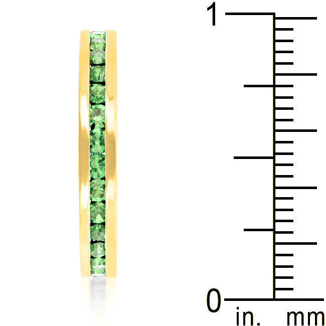 Premierify Ring – Golden Grove | Peridot Crystal Stackable Ring