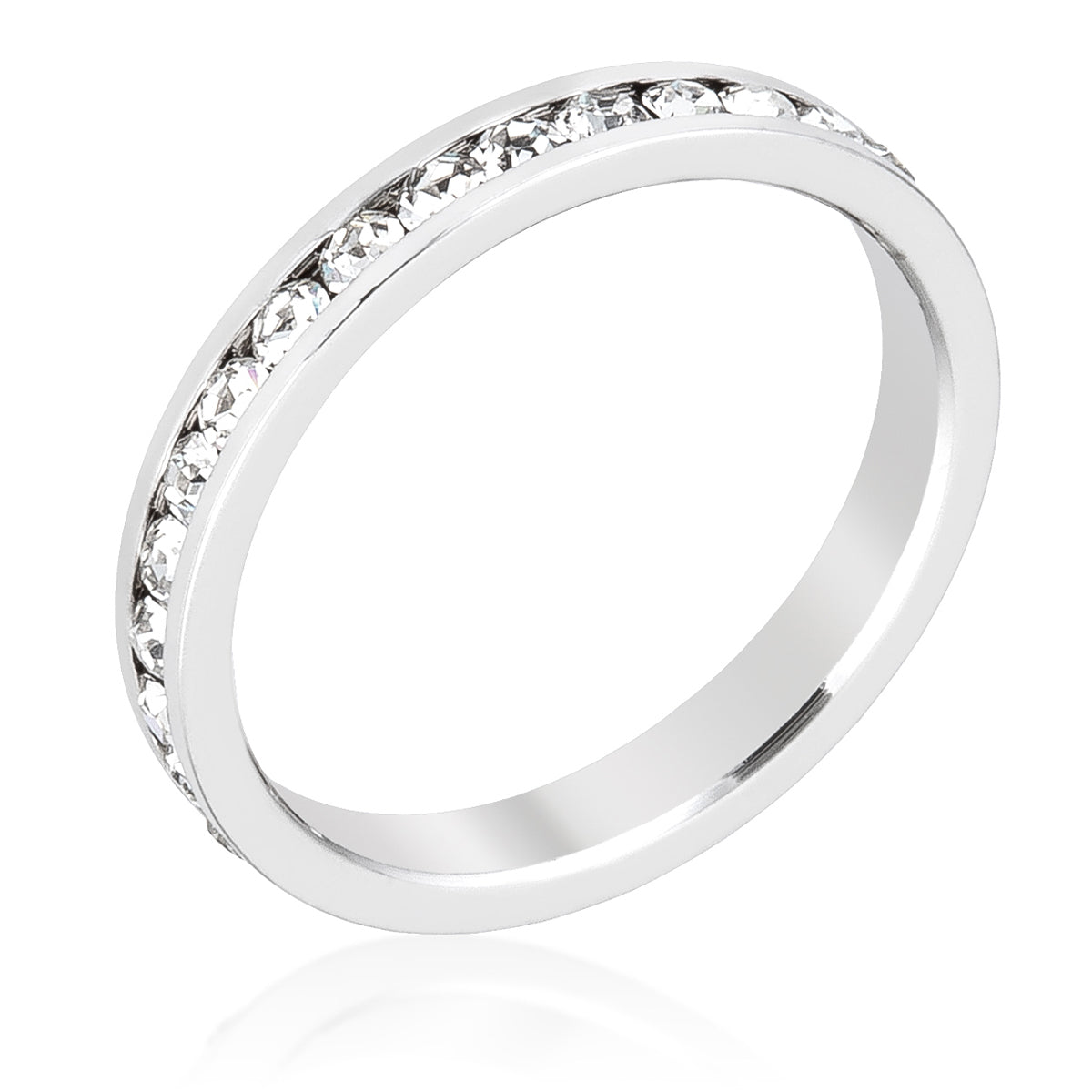 Clear | Clear Crystal Premierify Stackable Ring