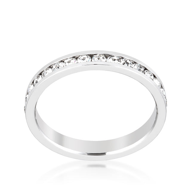 Clear | Clear Crystal Premierify Stackable Ring