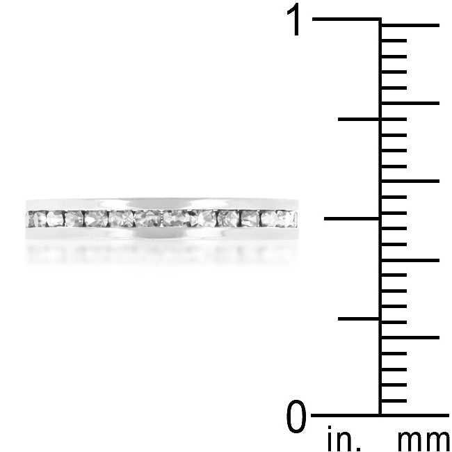 Clear | Clear Crystal Premierify Stackable Ring