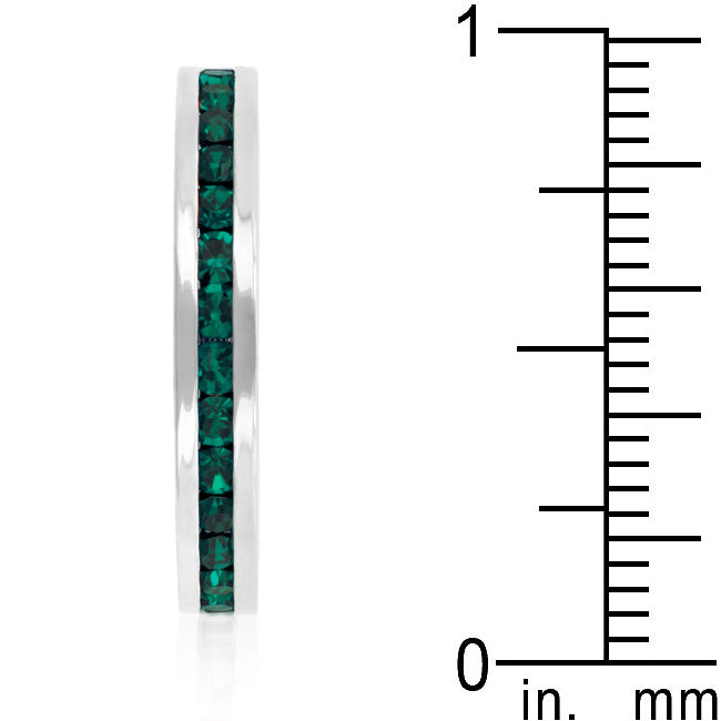 Premierify Ring – Emerald Dream | Emerald Crystal Stackable Ring