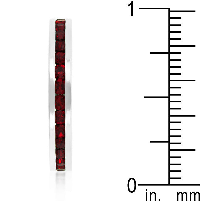 Ember Stone | Garnet Crystal Premierify Stackable Ring