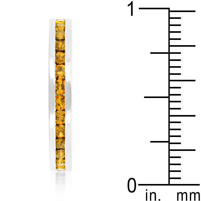 Sunbeam | Yellow Crystal Premierify Stackable Ring