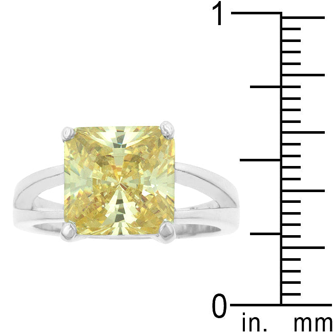 Jonquil Gypsy Ring 5 Ct. Solitaire CZ