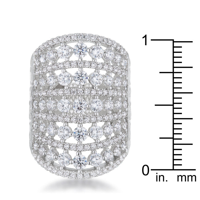 Premierify Ring – Charlyn Statement 2.5 Ct. CZ Cocktail Ring