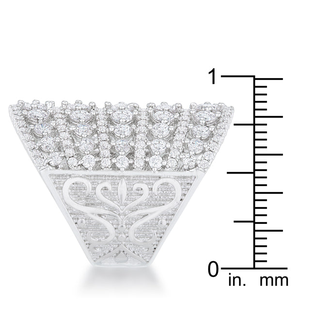 Premierify Ring – Charlyn Statement 2.5 Ct. CZ Cocktail Ring