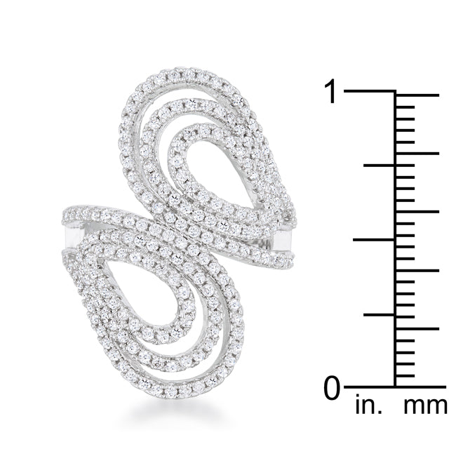 Premierify Ring β Serina Halo 1 Ct. CZ Pave Circle Ring