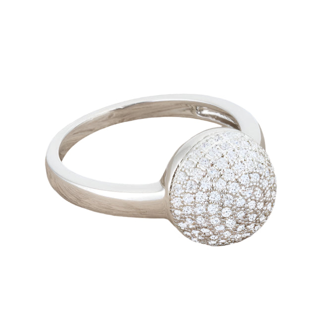 Premierify Ring β Nova Brie 0.6 Ct. CZ Sphere Ring