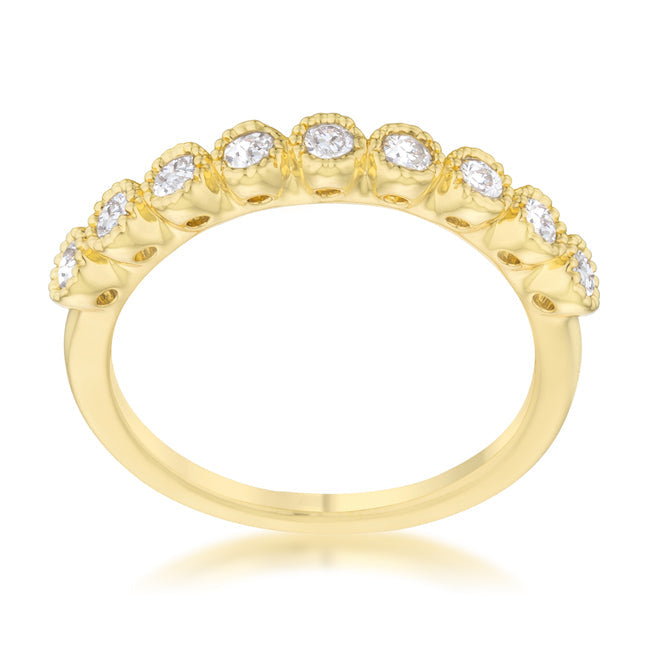 14k Bea Luxe 0.27 Ct. CZ Delicate Band-Premierify Ring