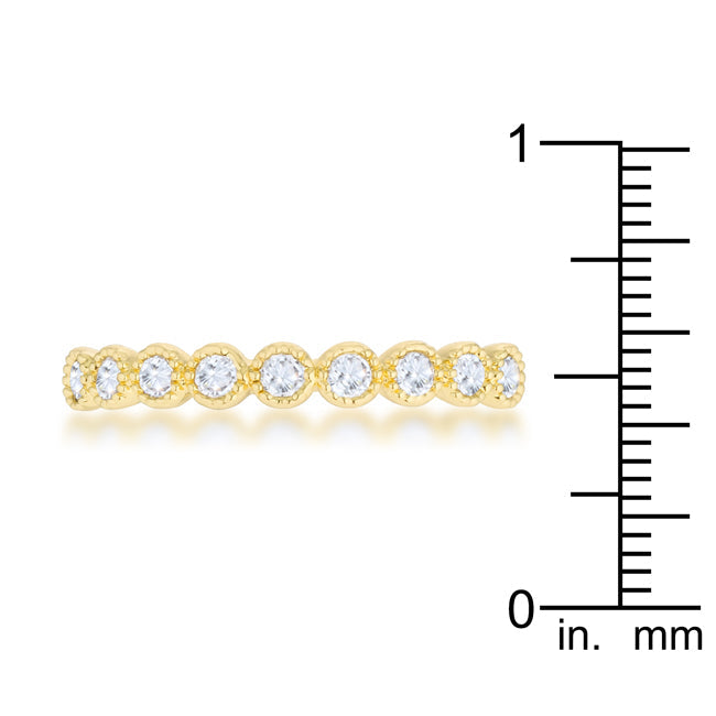 14k Bea Luxe 0.27 Ct. CZ Delicate Band-Premierify Ring