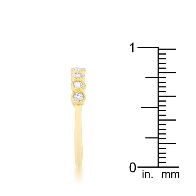 14k Bea Luxe 0.27 Ct. CZ Delicate Band-Premierify Ring