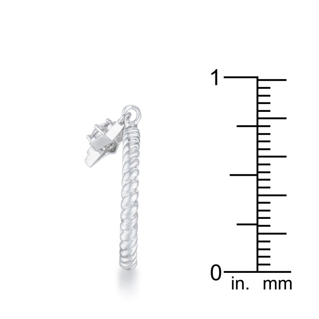 Celestial Star .25 Ct. CZ Charm Fashion Ring