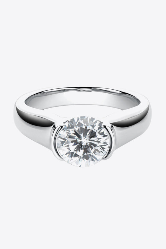 TrueGlint | Premierify™ 925 Solitaire Moissanite Ring