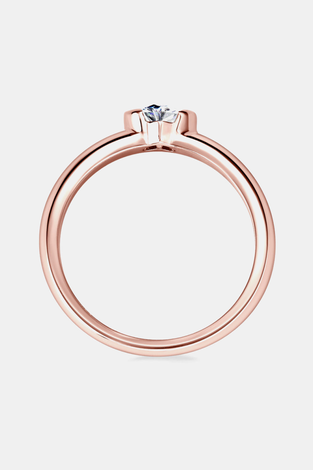 Ariel Ring – 0.5CT Heart-Cut Certified Moissanite | Premierify™