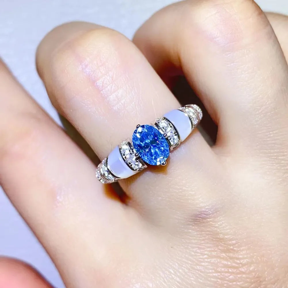 Premierify Ring – Sparked Devotion | 1 Ct. Moissanite Sterling Solitaire