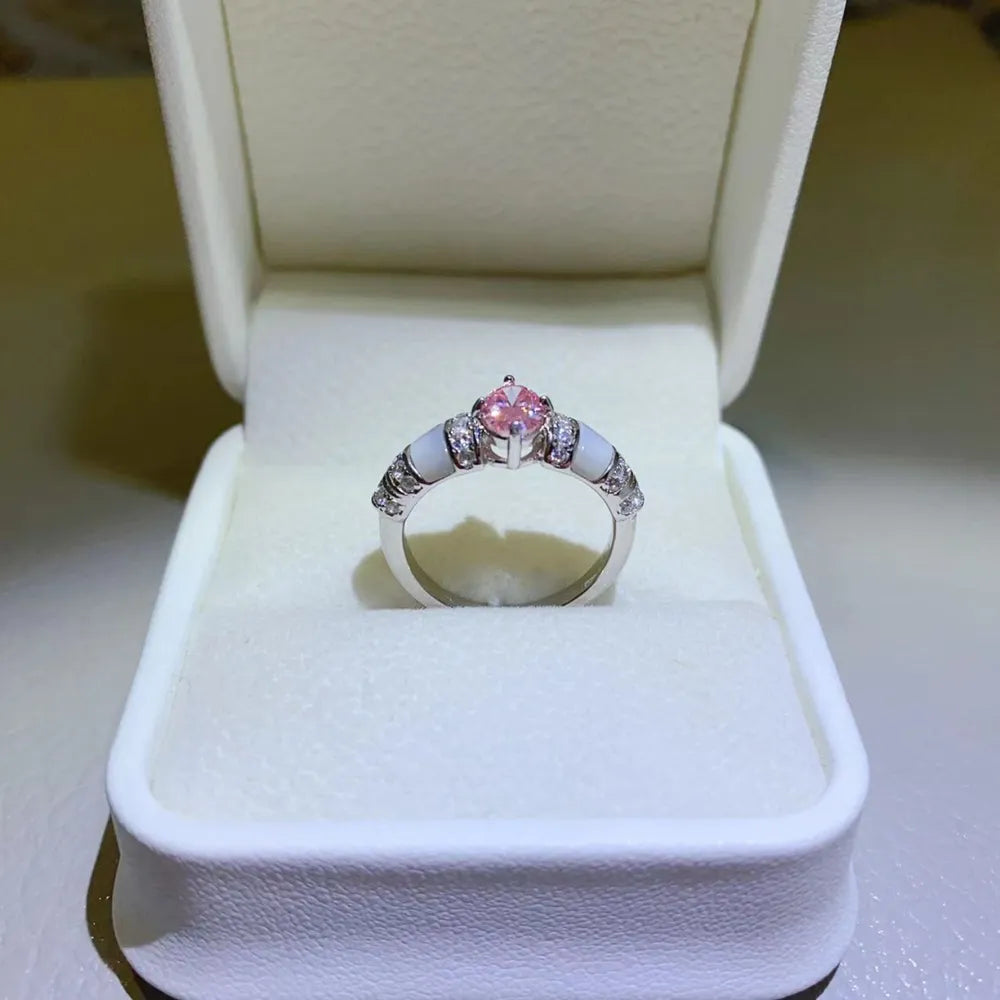 Premierify Ring – Sparked Devotion | 1 Ct. Moissanite Sterling Solitaire