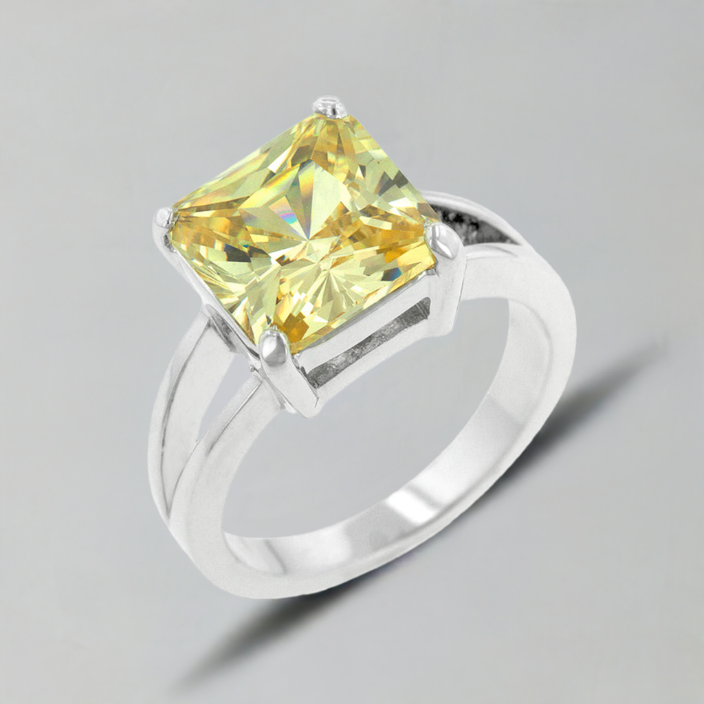 Premierify Ring – Sundara Sol 5 Ct. Jonquil Princess Cut Ring