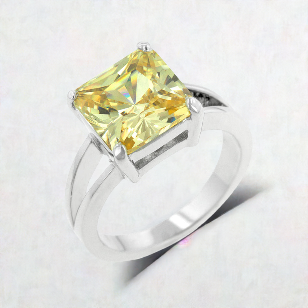 Premierify Ring – Sundara Sol 5 Ct. Jonquil Princess Cut Ring