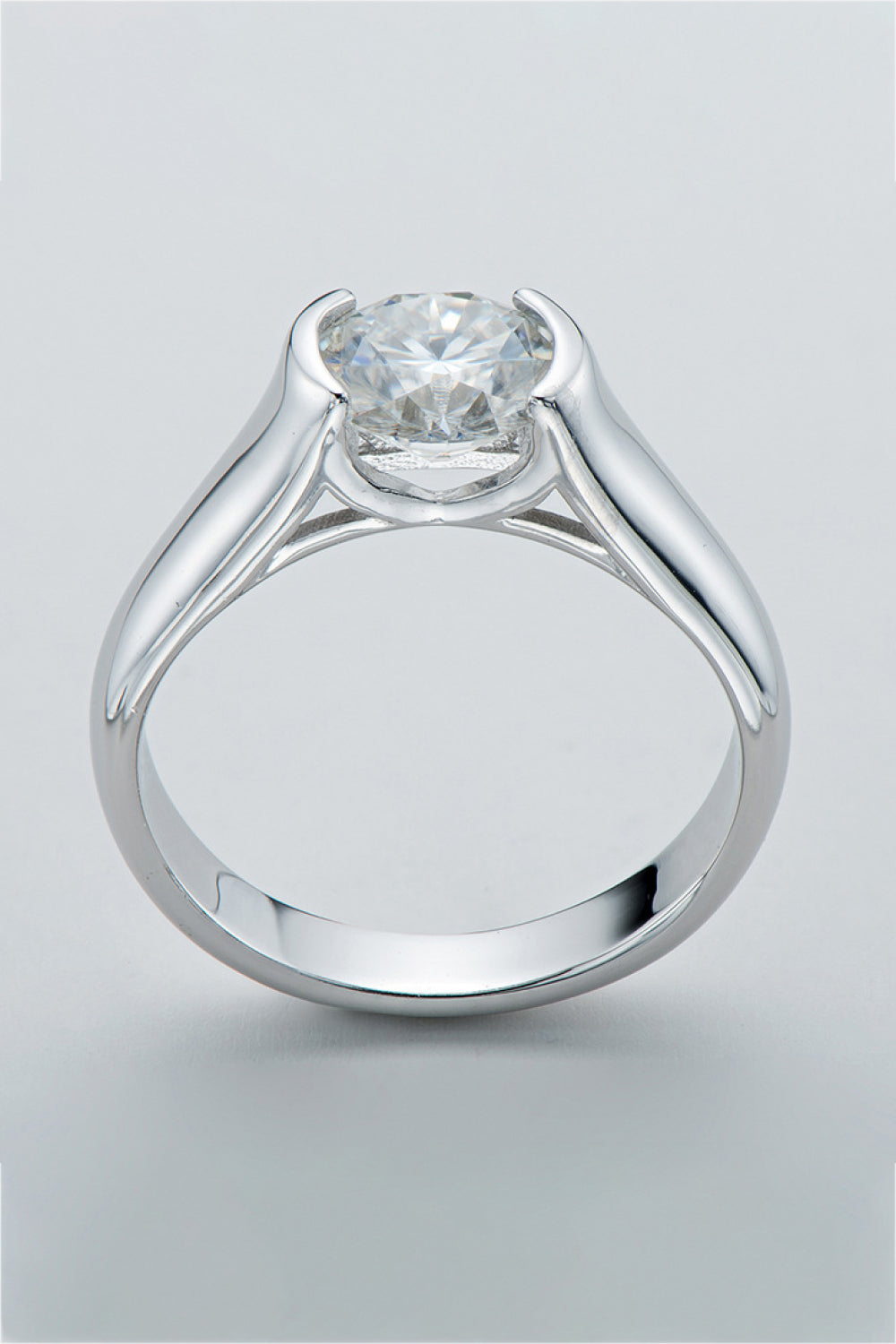 TrueGlint | Premierify™ 925 Solitaire Moissanite Ring