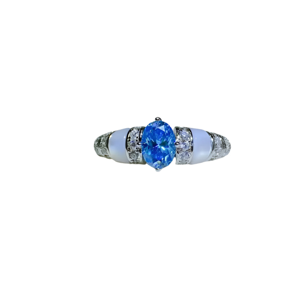 Premierify Ring – Sparked Devotion | 1 Ct. Moissanite Sterling Solitaire
