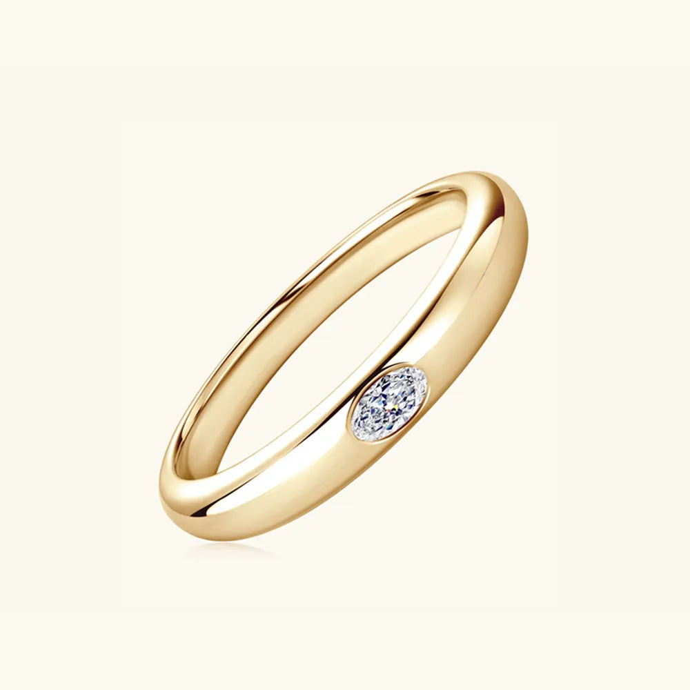 Premierify™ 925 Inlaid Moissanite Band