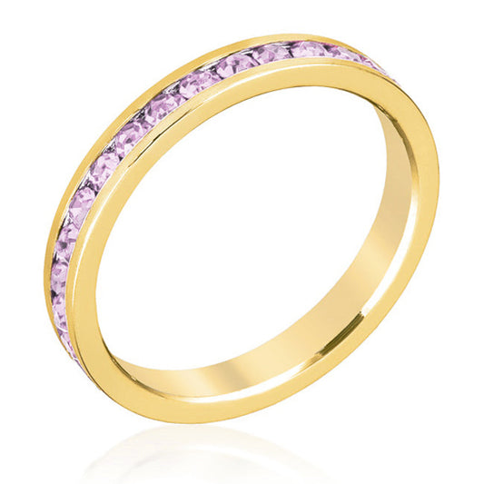 Premierify Ring – Lavender Ice |Lavender Crystal Eternity Ring