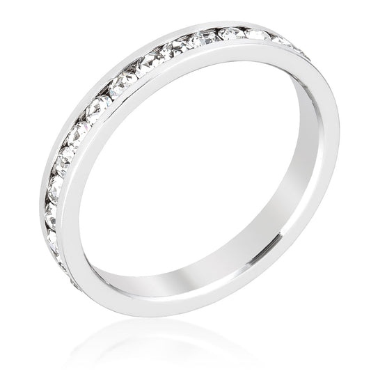 Clear | Clear Crystal Premierify Stackable Ring