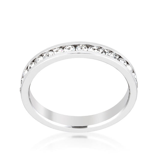 Clear | Clear Crystal Premierify Stackable Ring