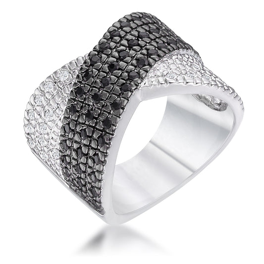 Premierify Ring – Seraphine Cross 1.48 Ct. CZ Cocktail Ring