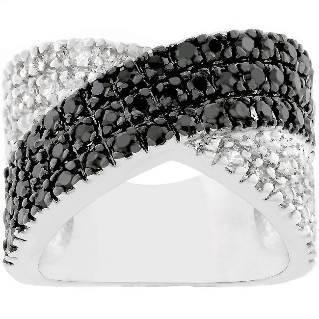 Premierify Ring – Seraphine Cross 1.48 Ct. CZ Cocktail Ring