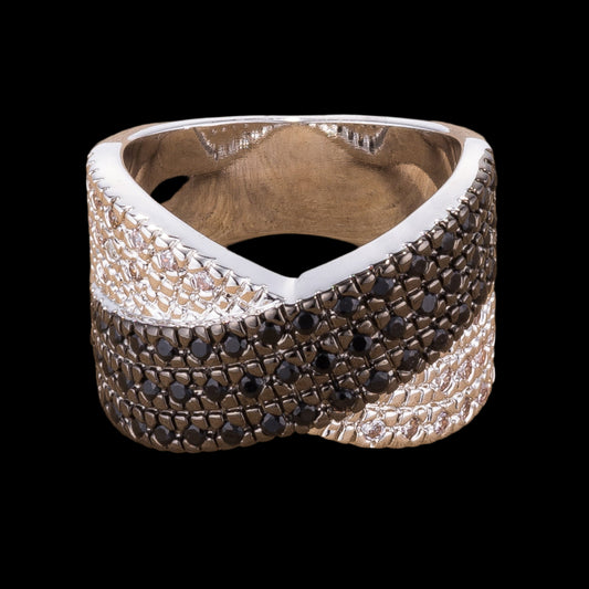 Premierify Ring – Seraphine Cross 1.48 Ct. CZ Cocktail Ring