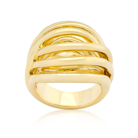 Premierify Ring – Mirage Glow 18k Gold Illusion Ring
