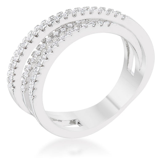  Premierify Ring – Laurie Axis 0.2 Ct. CZ Trio Band
Three bands.