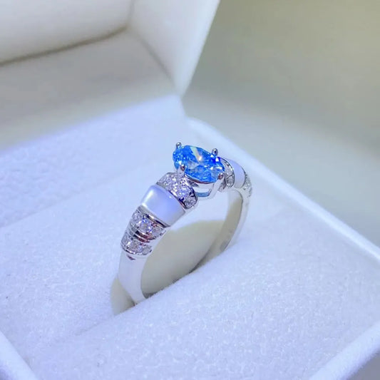 Premierify Ring – Sparked Devotion | 1 Ct. Moissanite Sterling Solitaire