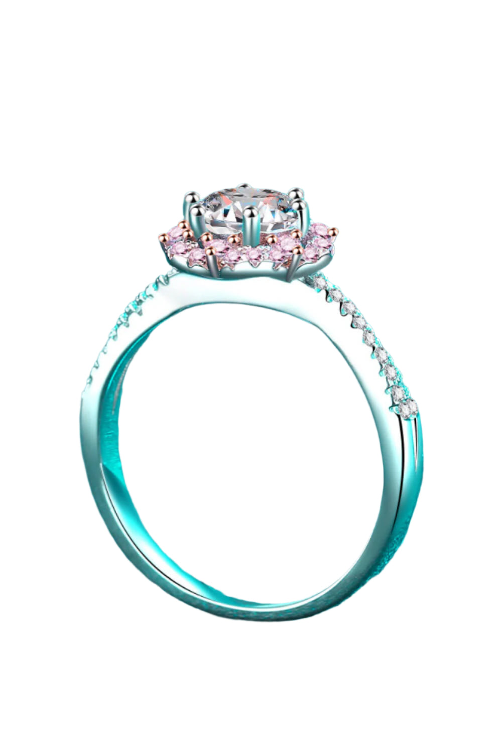 Premierify Ring – Blooming Radiance Moissanite Crossover