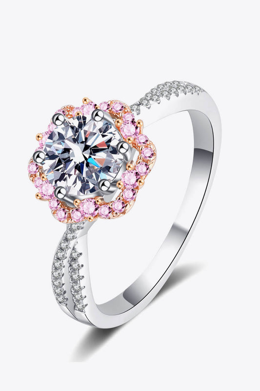 Premierify Ring – Blooming Radiance Moissanite Crossover