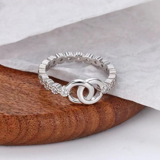 Silver Whim | 925 Sterling Silver Zircon Ring