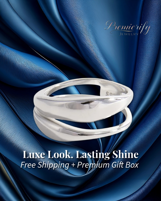 Edge of Silver™ Geometric Sterling Silver Ring