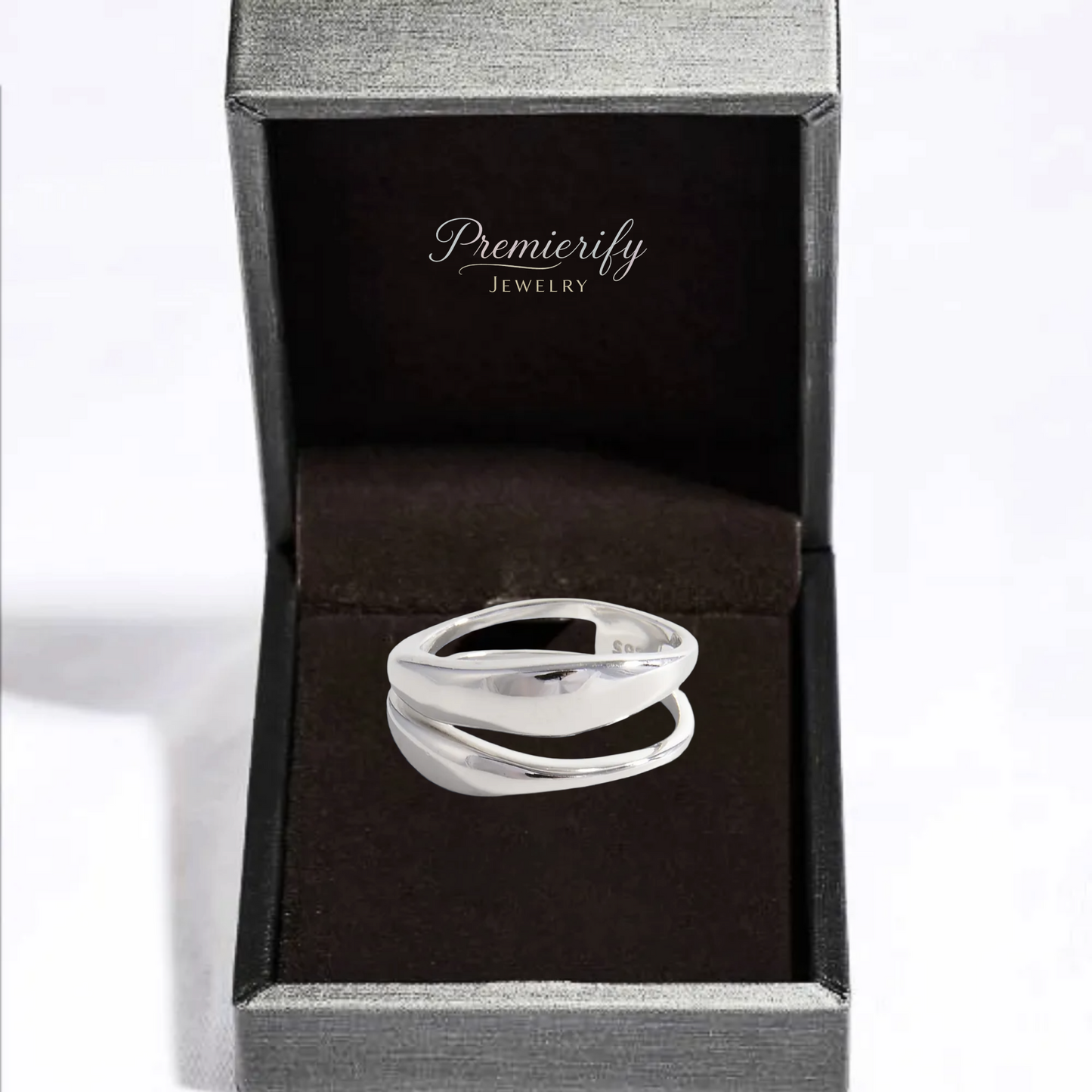 Edge of Silver™ Geometric Sterling Silver Ring