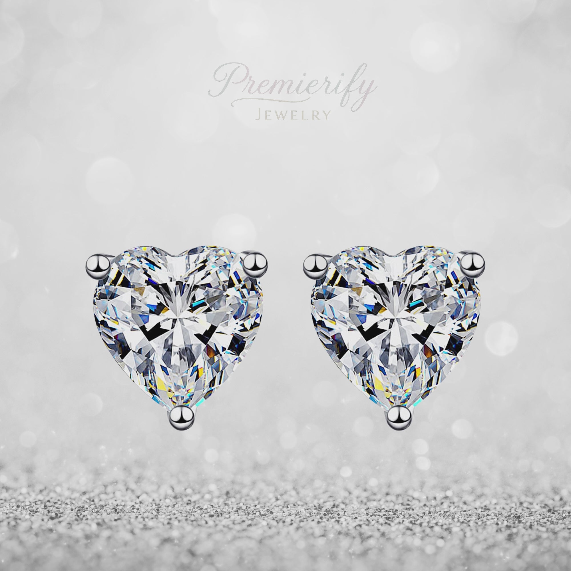 Heart S videotud Earrings 5 seconds